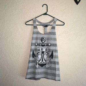 Steadfast Nautical Striped Tank Top.